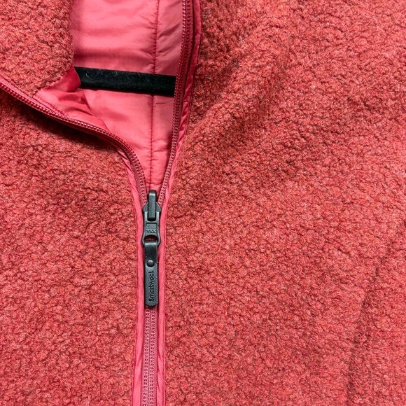 NWT Smartwool‎ Masala Reversible Fleece Sherpa Vest Women's M Color Red - Picture 4 of 5